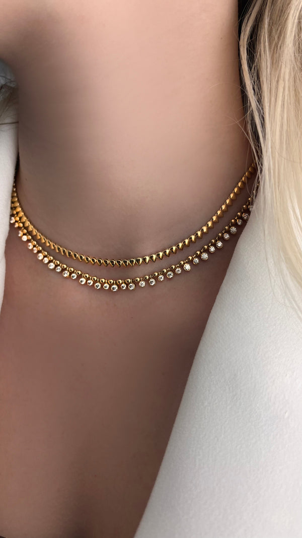 Solar Spikes Necklace