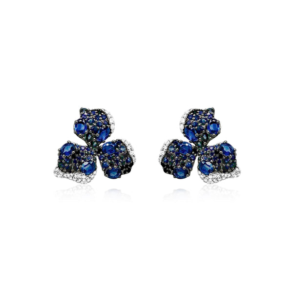 Camelia Sapphire Earrings
