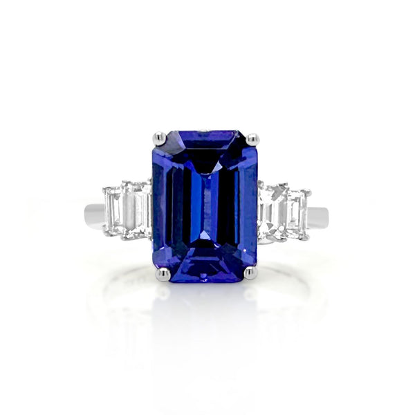 tanzanite cocktail ring