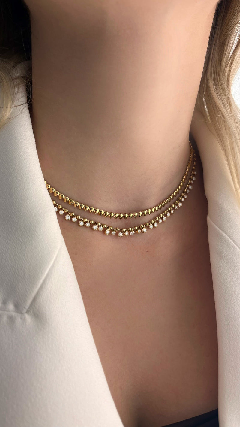 Solar Spikes Necklace