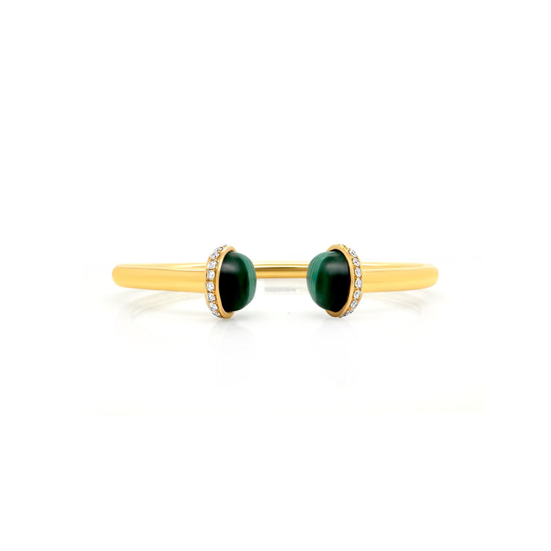 Malachite Stacia bangle