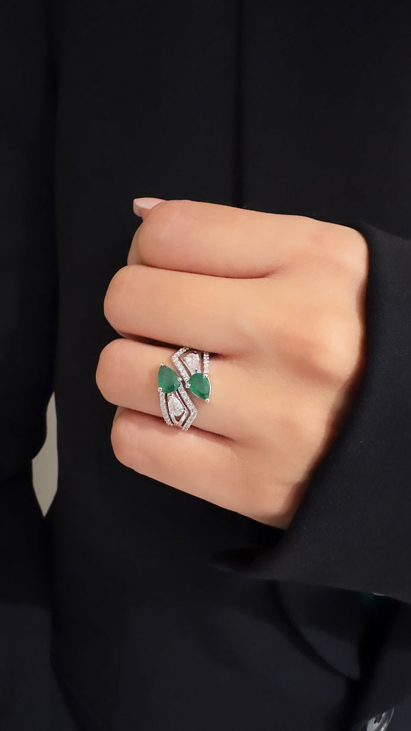 The Emerald Arianna Ring