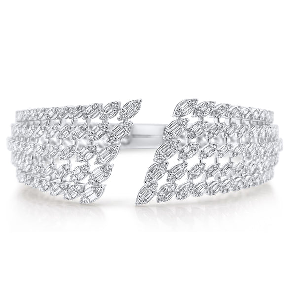 Important Diamond Cuff Bangle - Brilat
