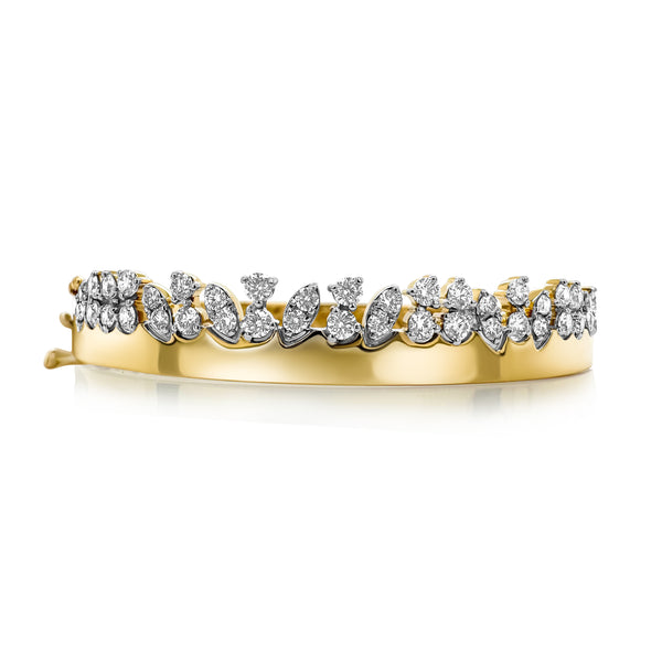 Diamond Fringe Bangle