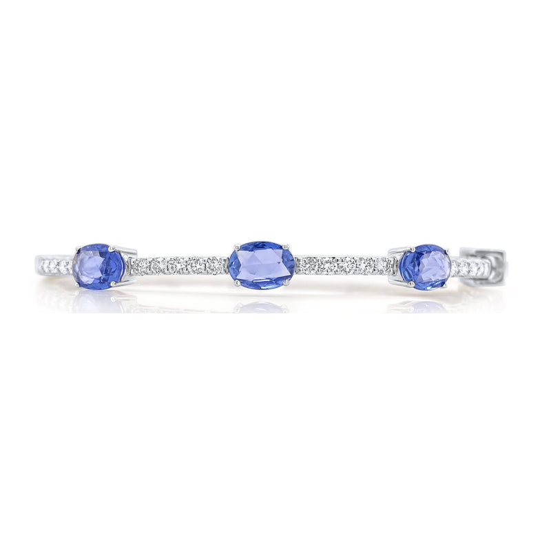 Sapphire Georgette Bangle