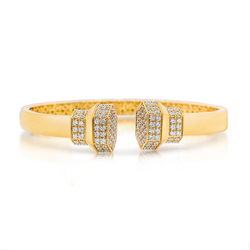 The Bold Octagon Bangle