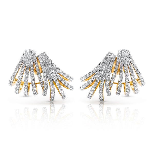 XL Statement Caliber Earrings - Brilat