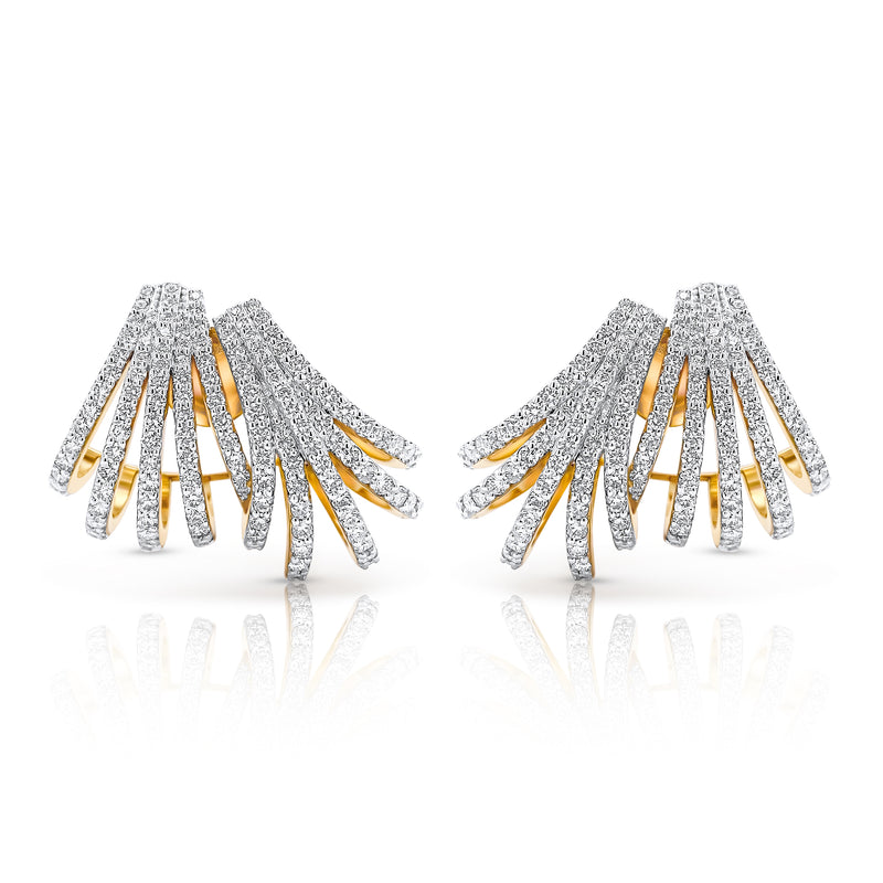 XL Statement Caliber Earrings - Brilat