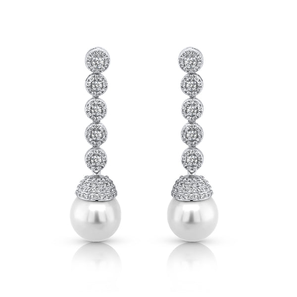 Pearl Cocktail Earrings - Brilat