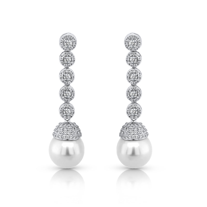 Pearl Cocktail Earrings - Brilat