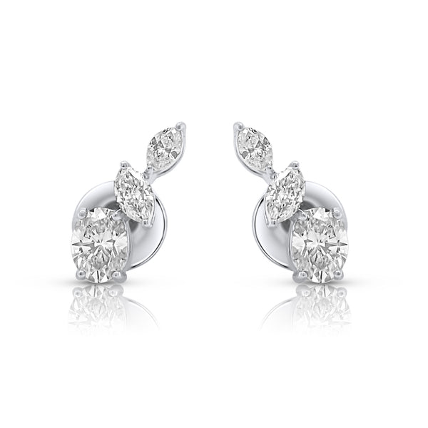 three-stone diamond climbers