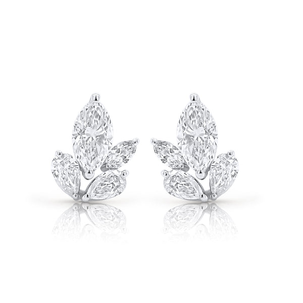 Marquise Sprout Earrings - Brilat