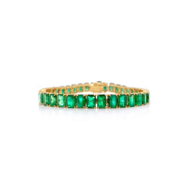 Large Classic Emerald Bracelet