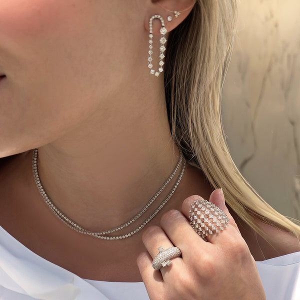 Diamond Splash Ring