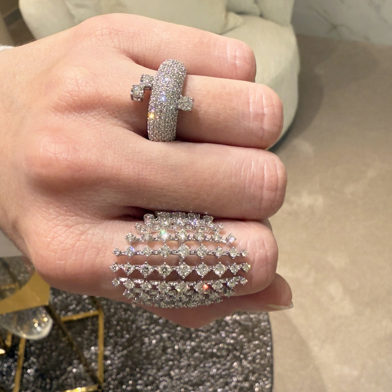 Diamond Splash Ring