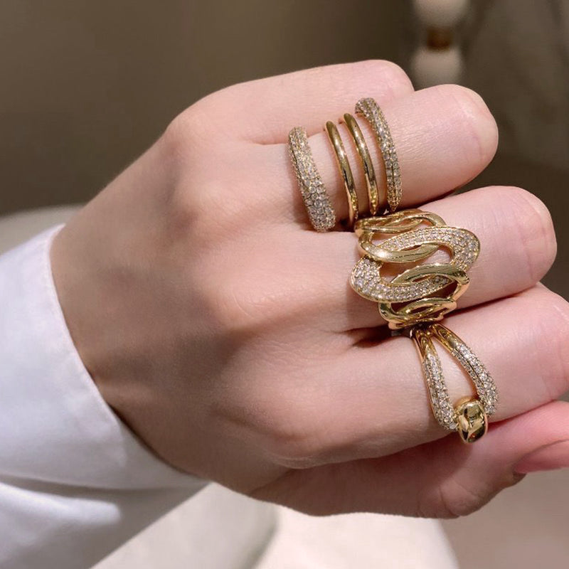 Petite Diamond Stack Ring
