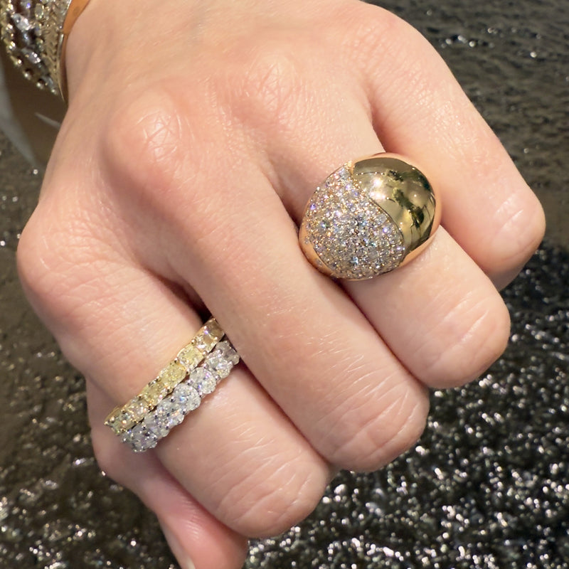 Classic White Diamond Eternity Bands