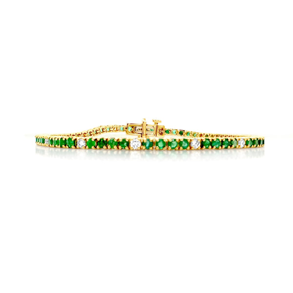 Cala Emerald Gemstone Bracelet - Brilat