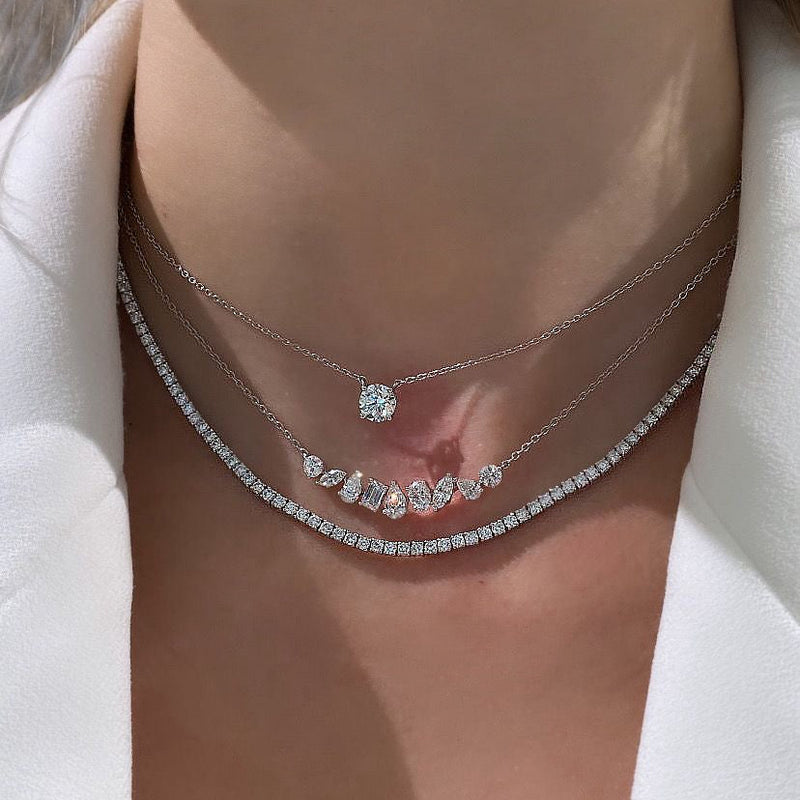 Solitaire Diamond Pendant