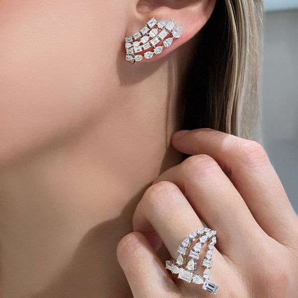 The Bond Multiform Diamond Ring - Brilat