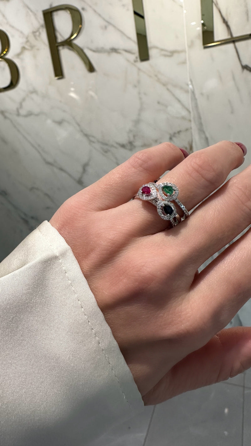 Leila Emerald Ring