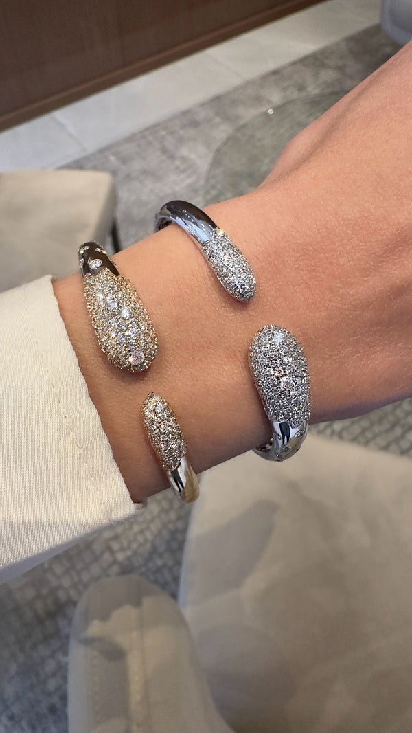 White Gold Giadda Bracelet