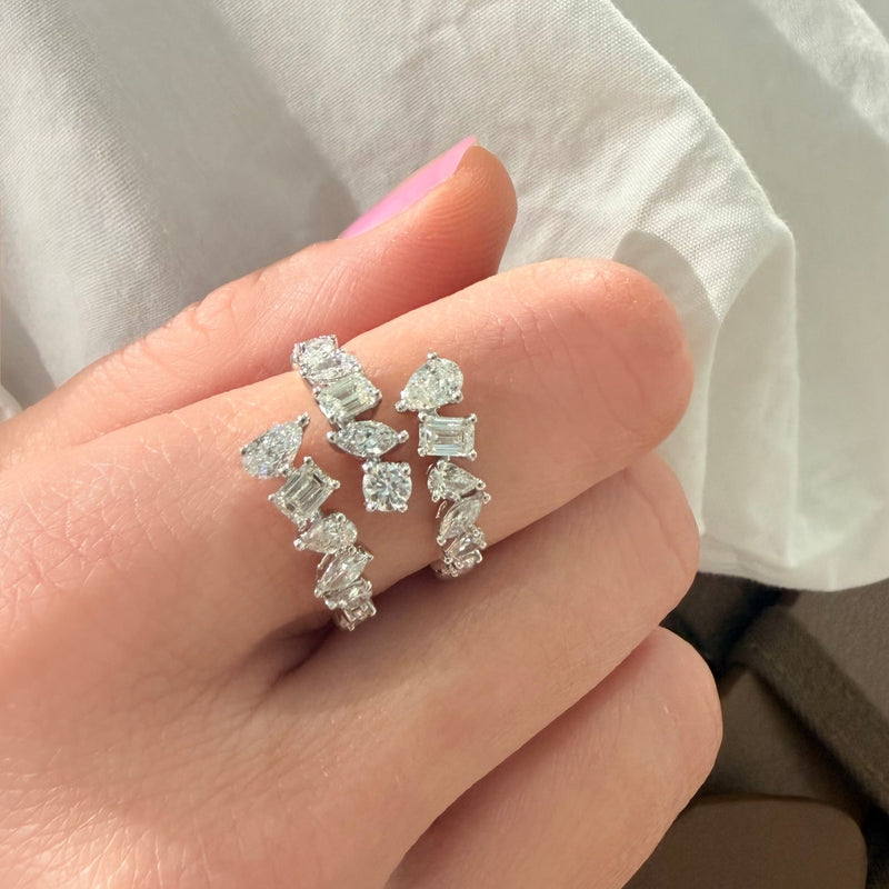 Trinity Multishape Gold Ring