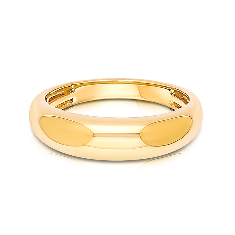 Classic Yellow Gold Stack band - Brilat