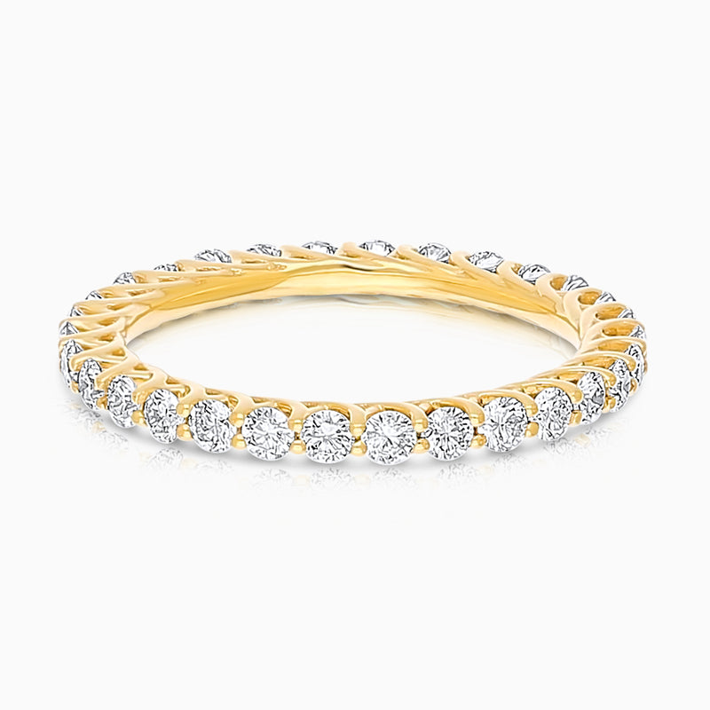 The Comfort Fit Eternity Band - Brilat