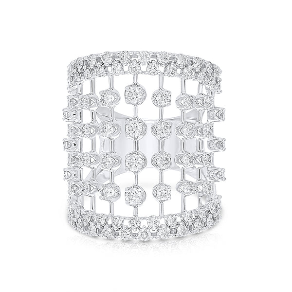 Diamond Statement Cocktail Ring - Brilat