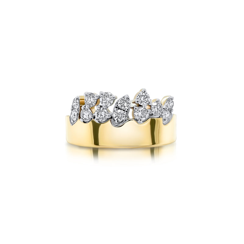 Diamond Fringe Ring