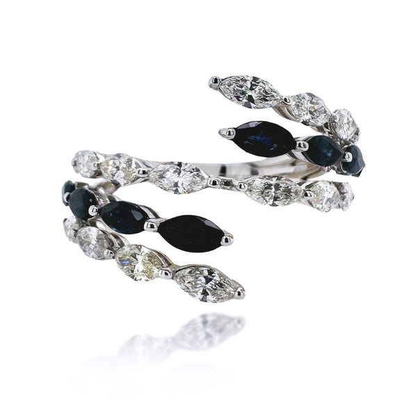 The Alliance Sapphire and Diamond Ring - Brilat