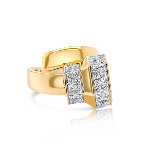 Diamond Bolt Ring - Brilat