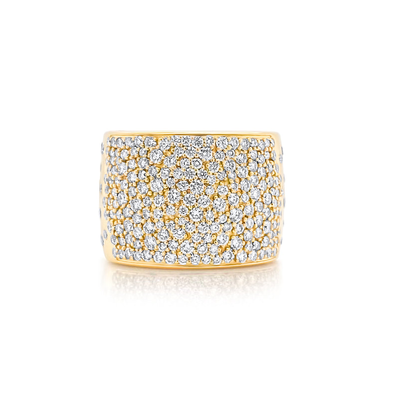 Pave XL Gold Ring