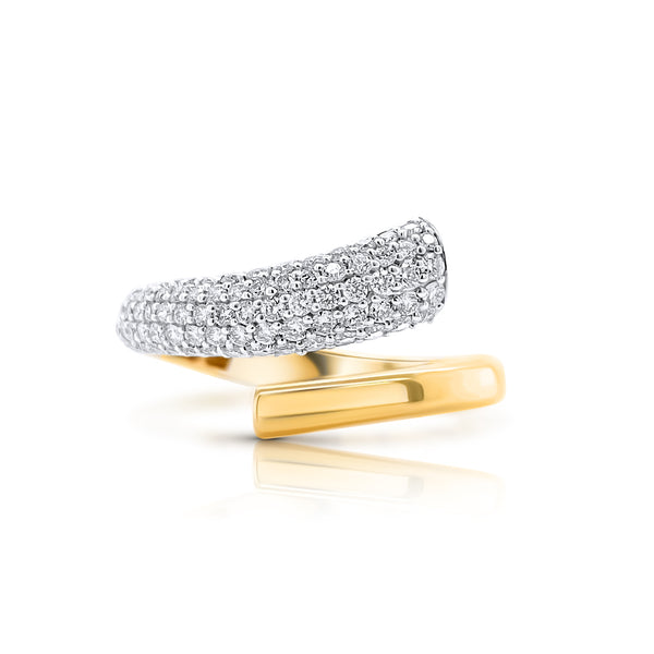 Embrace Diamond Gold Ring