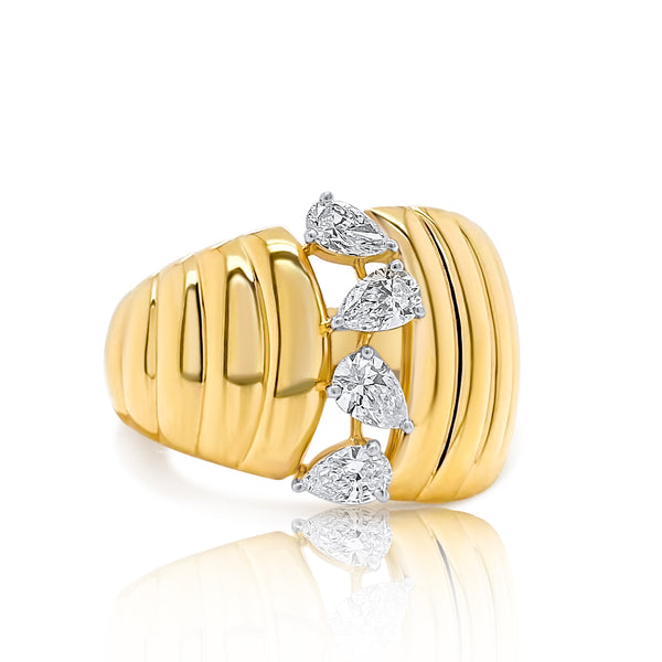 Multishaped Diamond Wavelength Ring