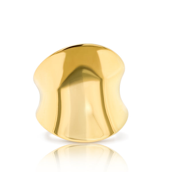 Bold Side Diamond Cocktail Ring