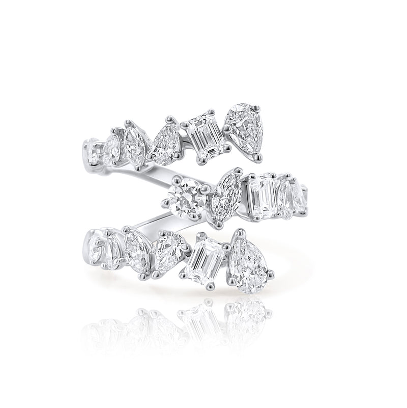 Trinity Multishape Gold Ring