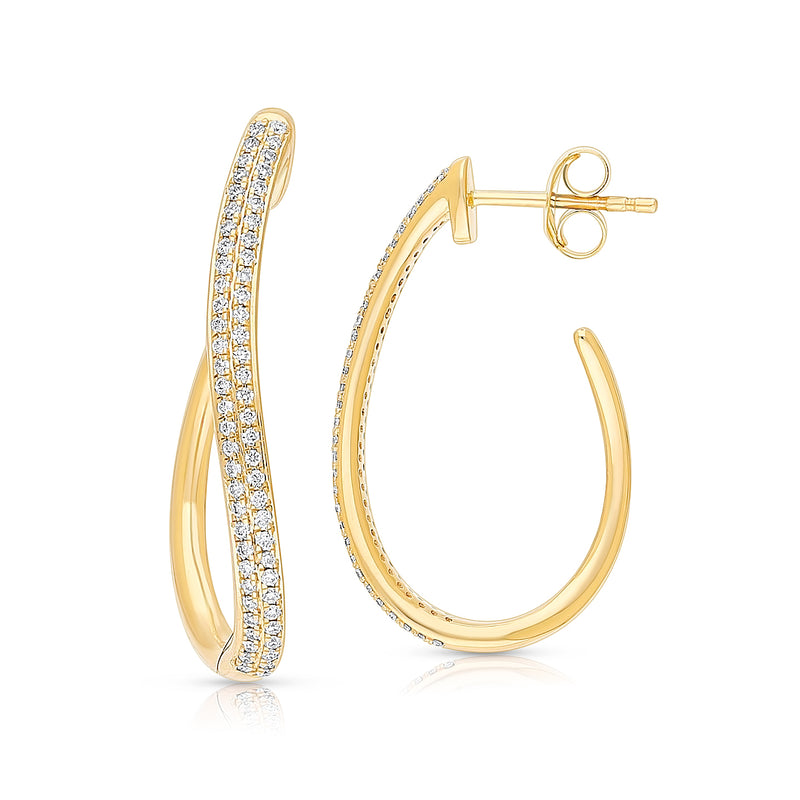 XL Curved Hoops - Brilat