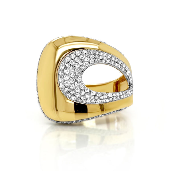 Gold Giardino Cocktail Ring - Brilat