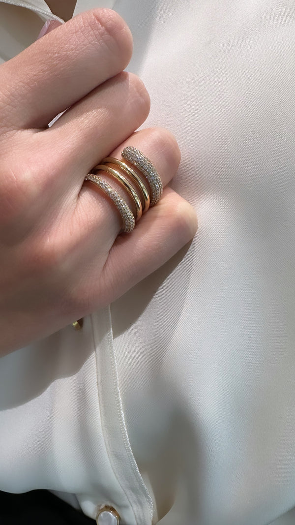 Serena Spiral Ring - Brilat
