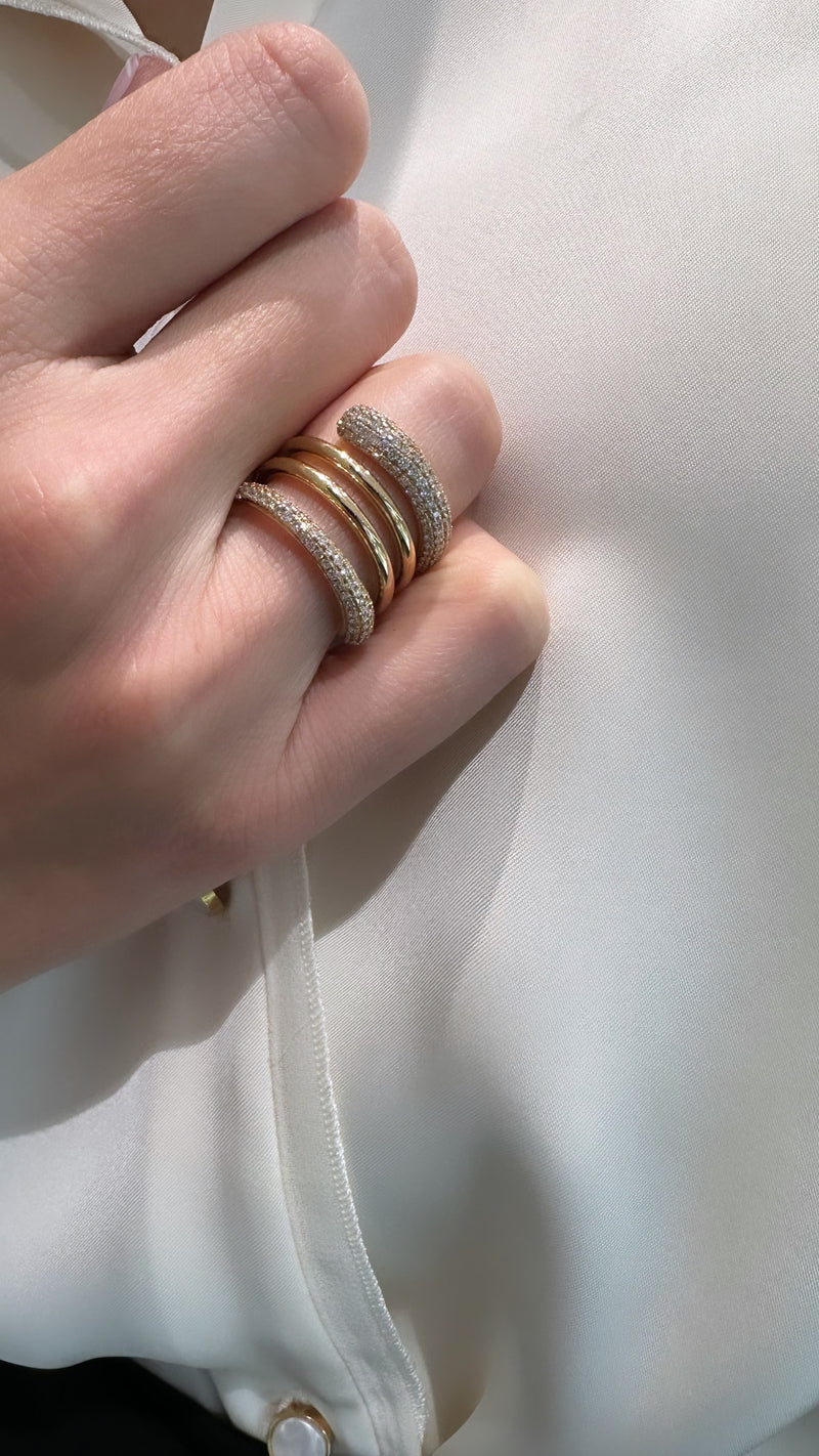Serena Spiral Ring - Brilat