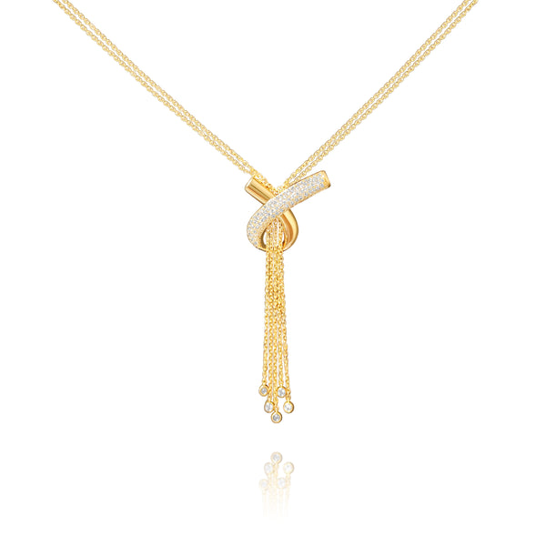 The Dove Lariat Necklace - Brilat