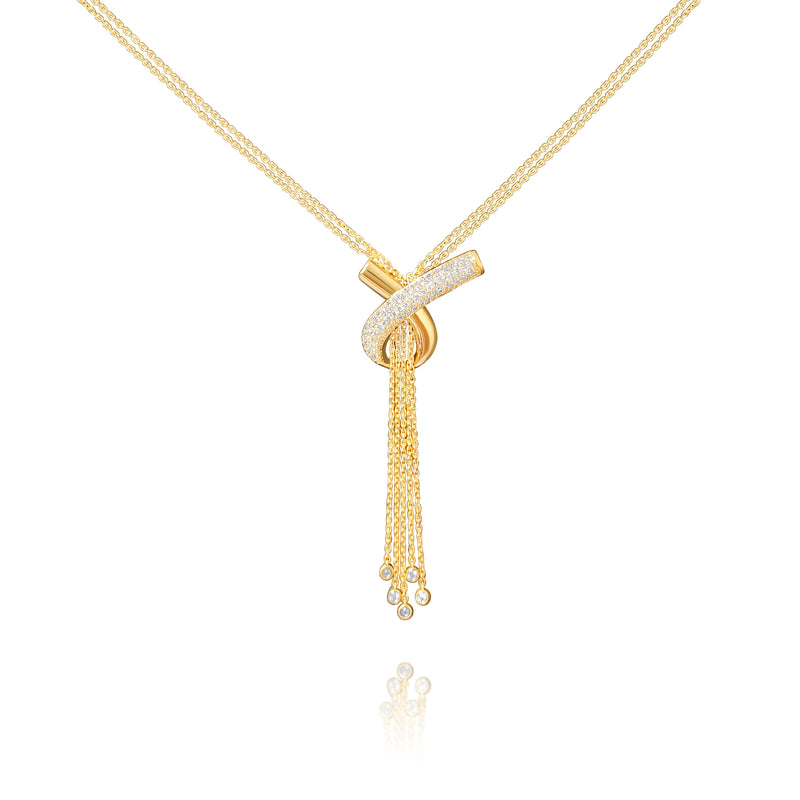 The Dove Lariat Necklace - Brilat