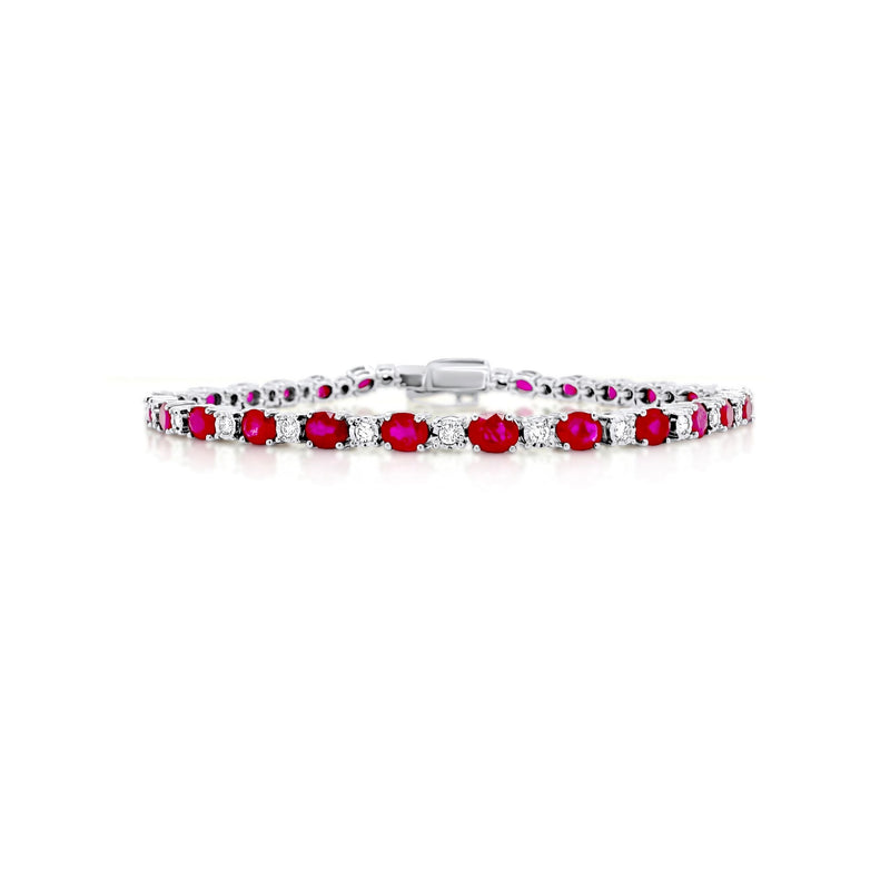 Soléne Ruby Gemstone Bracelet - Brilat