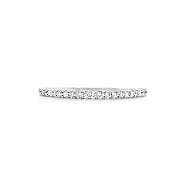 Large Diamond Flex Bangle in White Gold