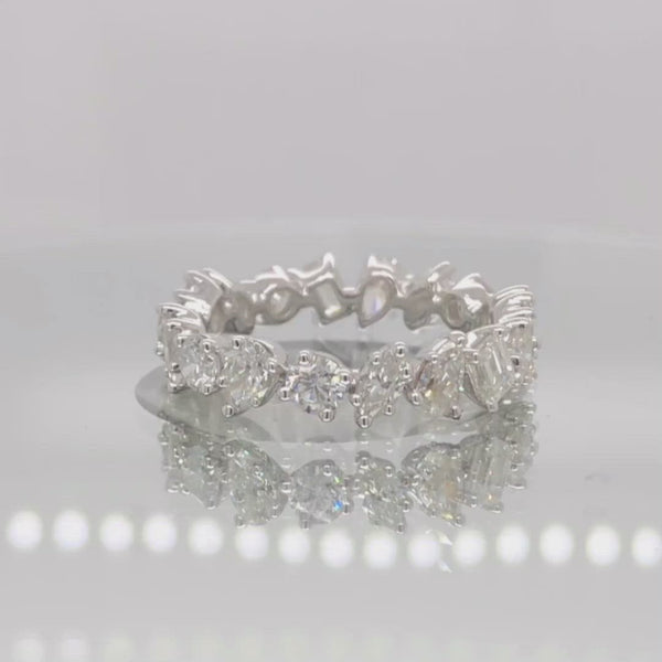 Iconic Multishape Eternity Band