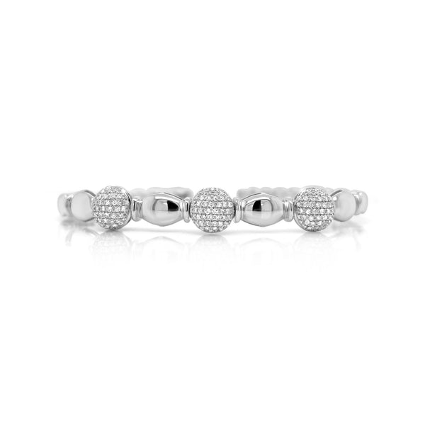 Aura Bracelet in white gold - Brilat