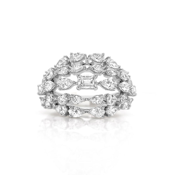 The Visconte Diamond Ring - Brilat