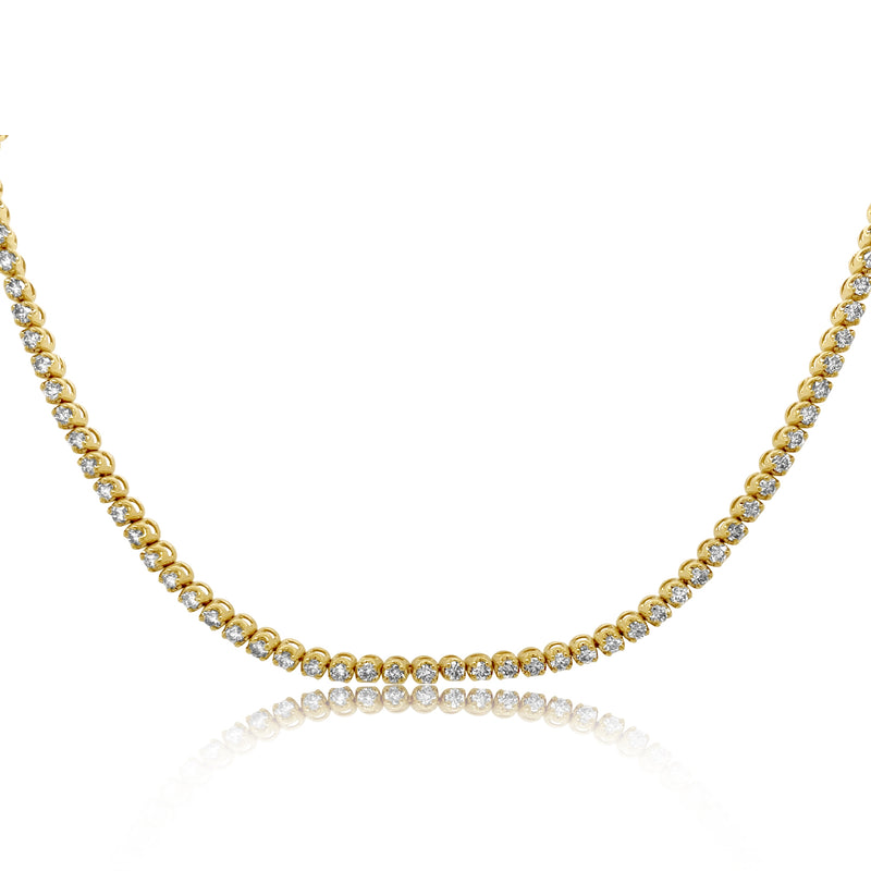 Classic Diamond Choker Necklace - Brilat